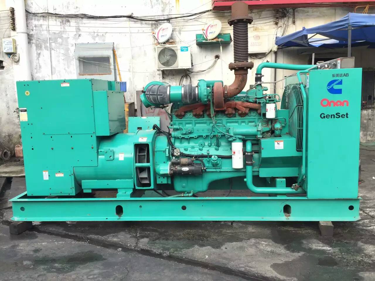 静安租赁发电机-柴油发电机不正常冒烟的原因